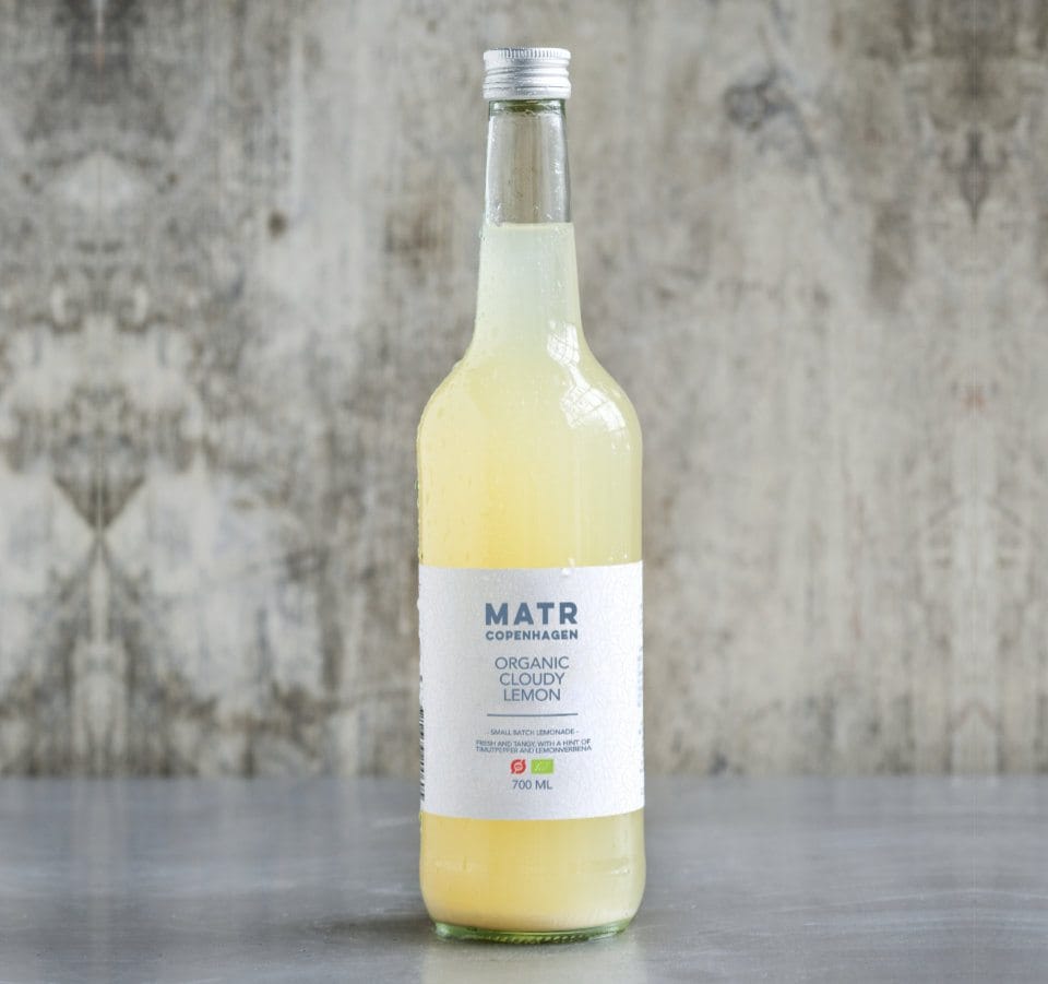 Organic Lemon Lemonade in glass bottle - small batch