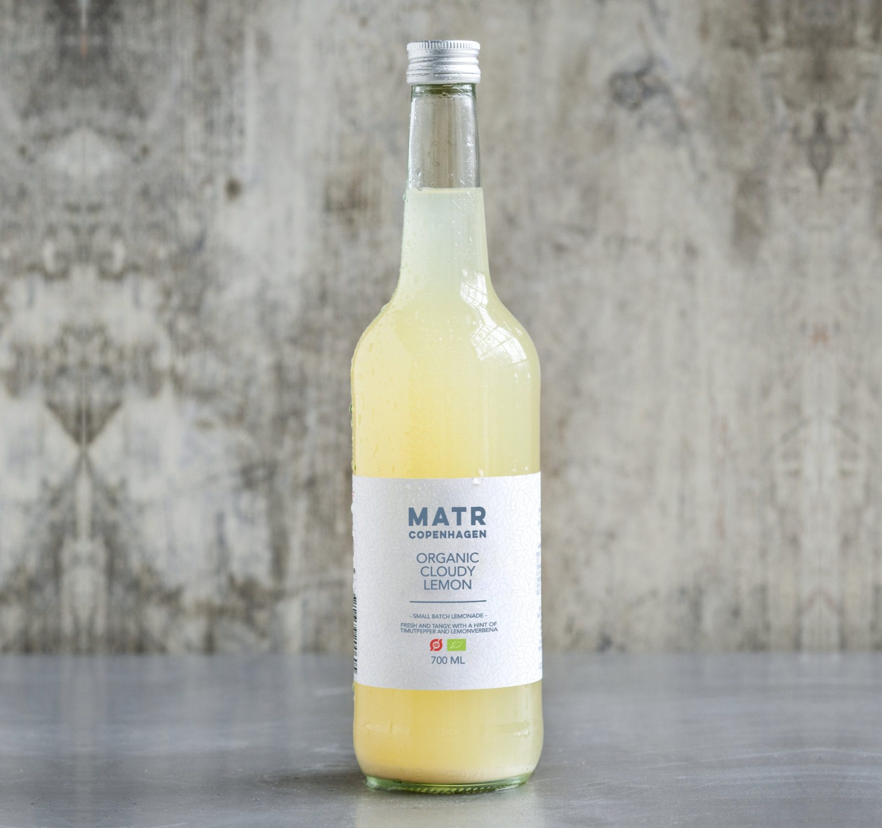 Organic Lemon Lemonade in glass bottle - small batch